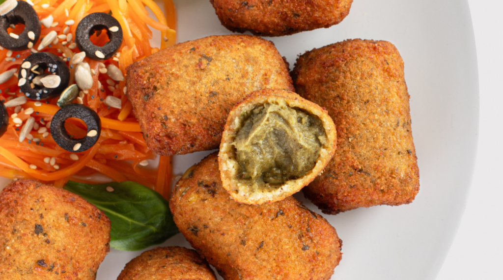 croquetas vegetales calorías