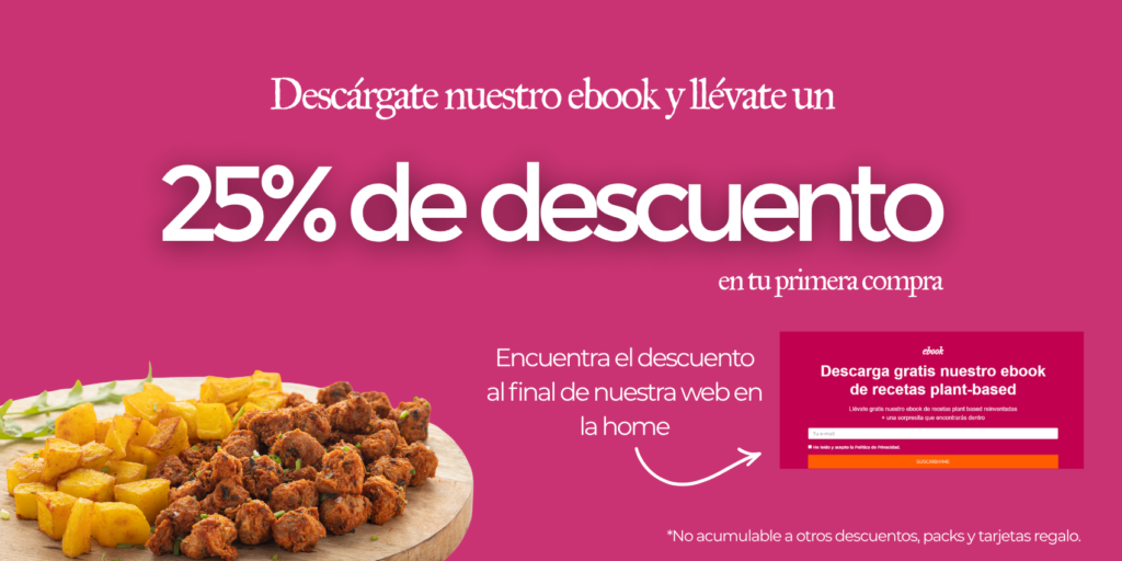 Descuento 25% en la primera compra